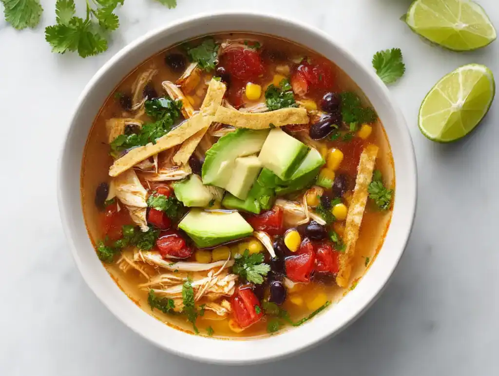 weight watchers chicken tortilla soup​