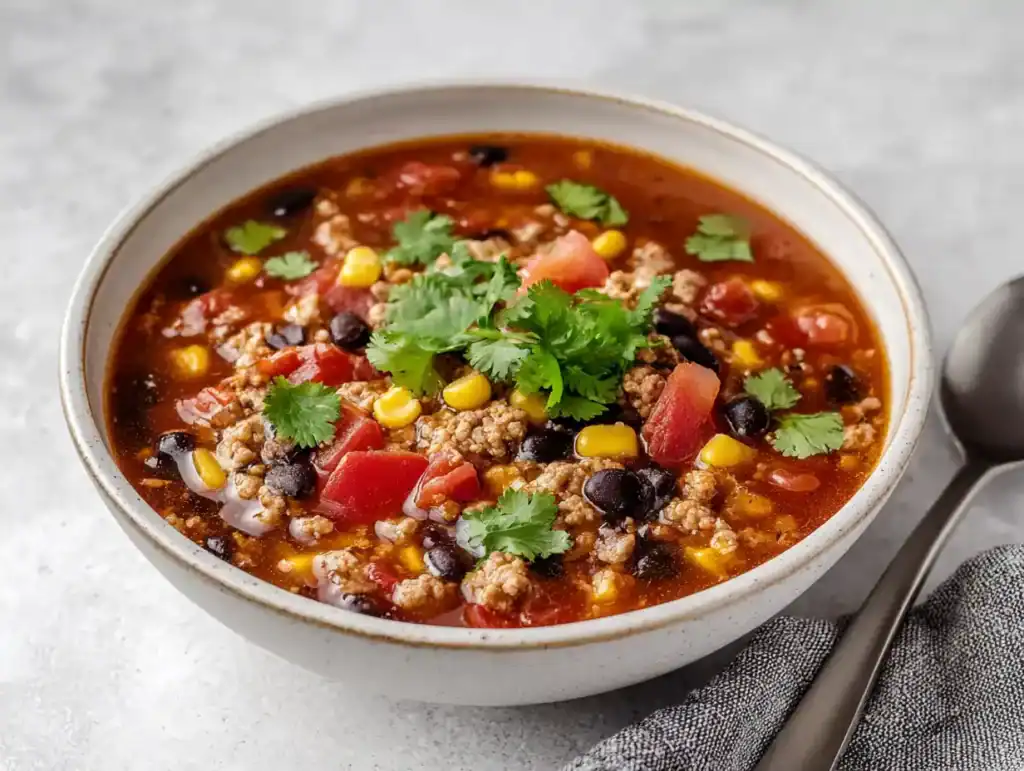 weight watchers taco soup​ recipe