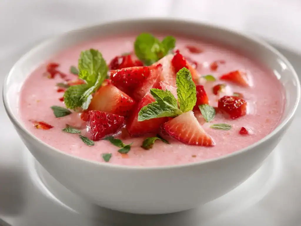 strawberry soup recipe