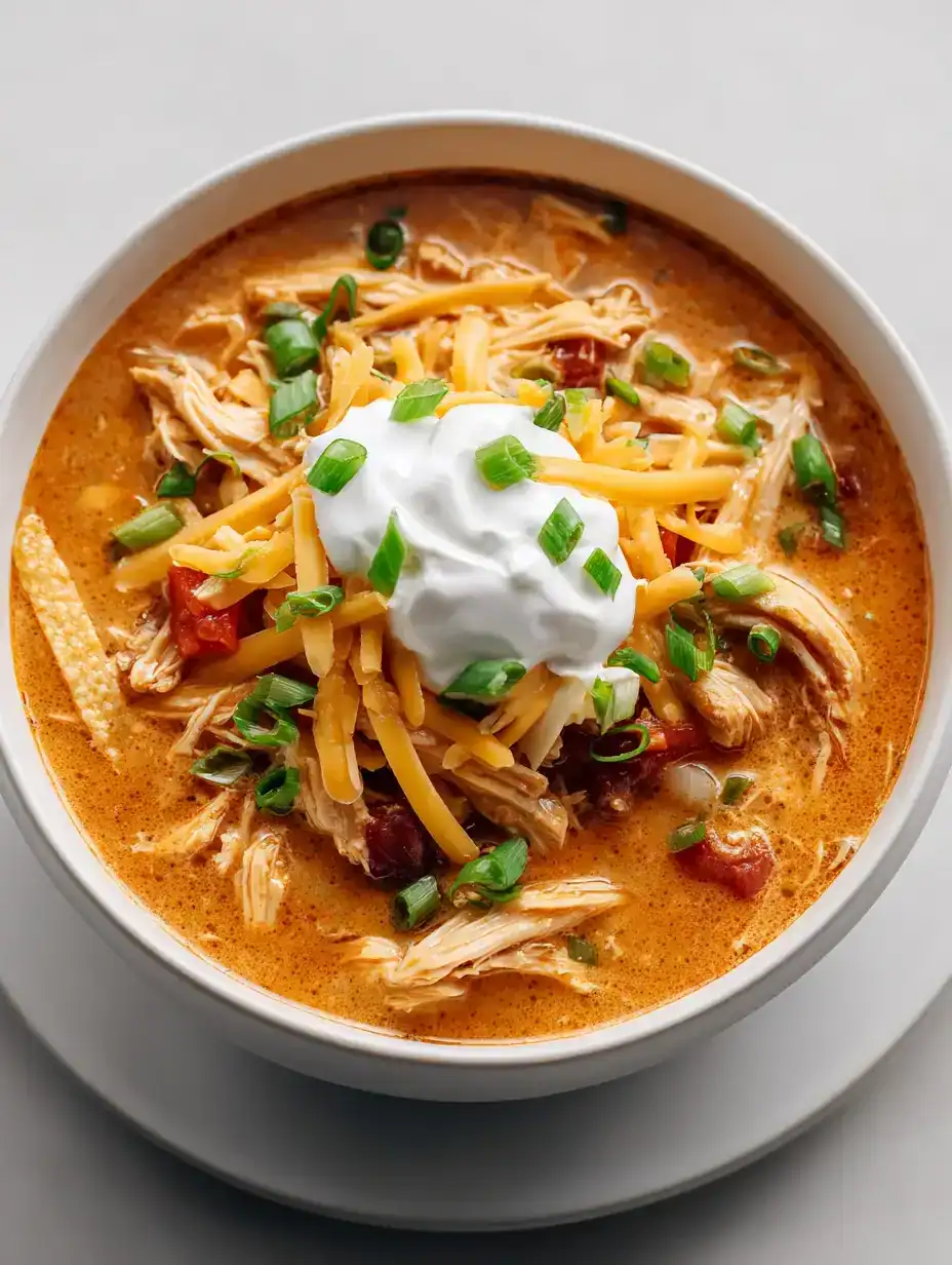 Rich Chicken Taco Soup Ready in One Pot